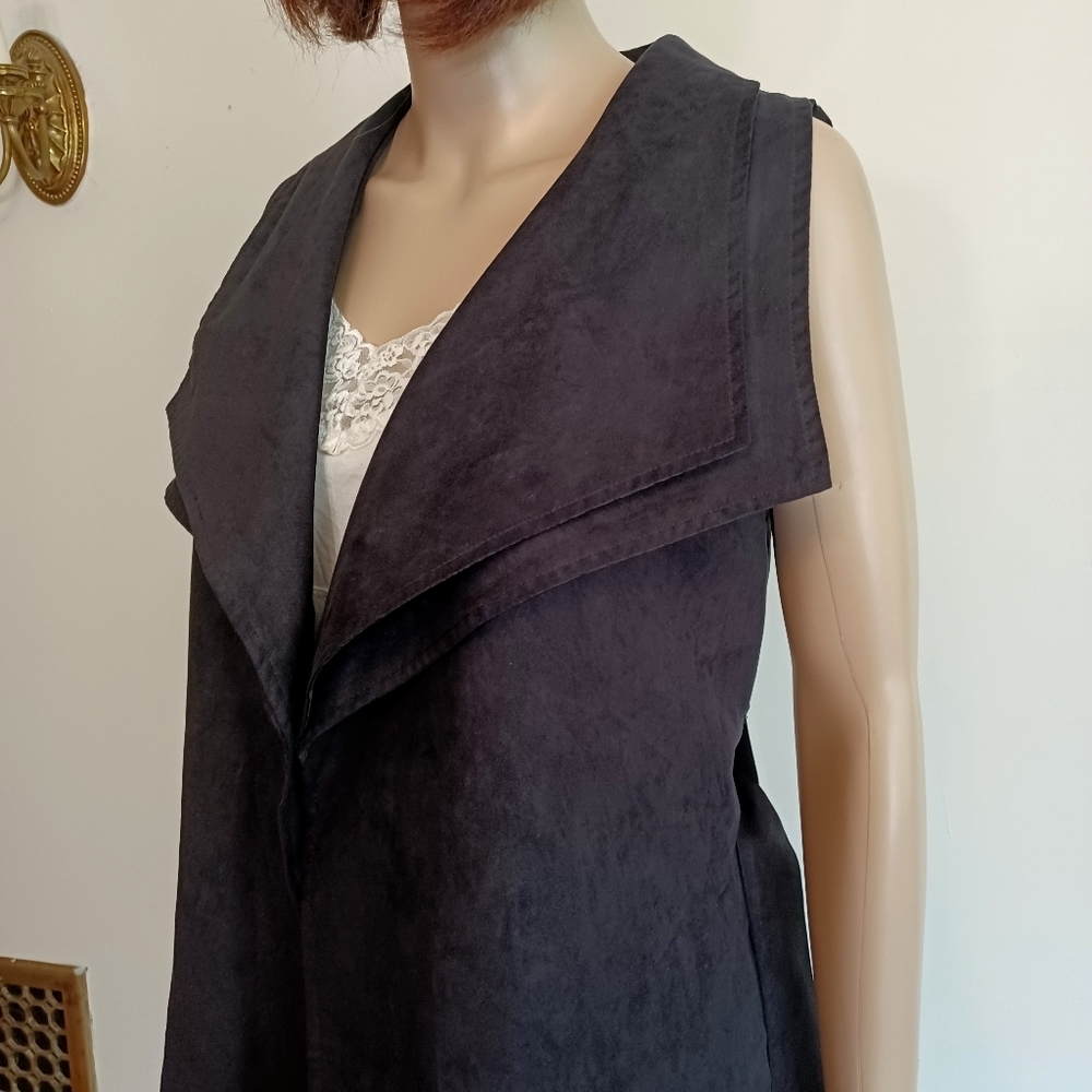 YA Los Angeles Faux Suede Vest - Size Small
